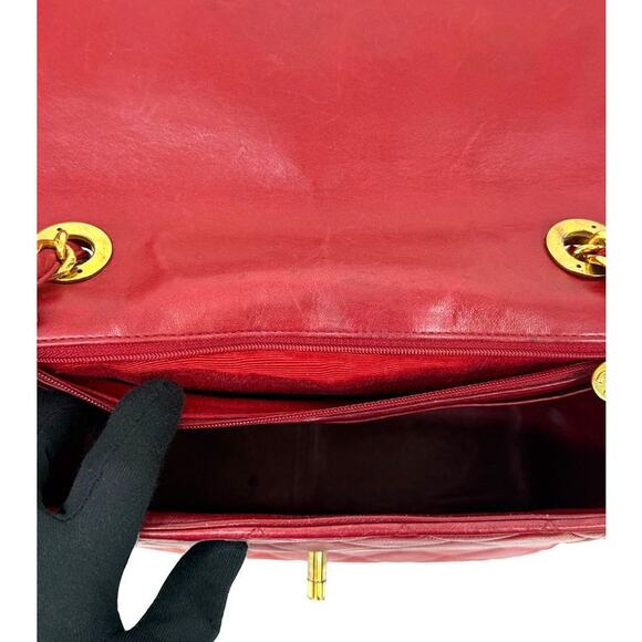CHANEL Red Big CC Crossbody Bag A-A4770 - Picture 8 of 12
